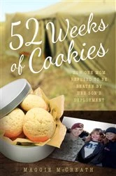 Book cover of 52 Weeks of Cookies by Maggie McCreath