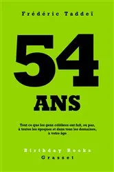 Book cover of 54 ans by Frédéric Taddeï