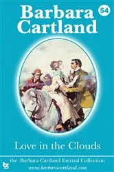 Book cover of 54 Love In The Clouds by Barbara Cartland