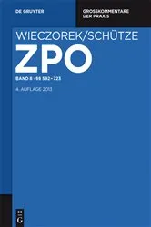 Book cover of §§ 592-723 (4th ed.) by Burkhard Hess