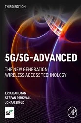 Book cover of 5G/5G-Advanced (3rd ed.) by Erik Dahlman