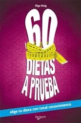 Book cover of 60 dietas a prueba by Olga Roig