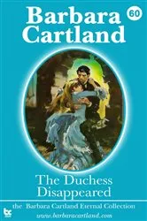 Book cover of 60 The Duchess Disappeared by Barbara Cartland