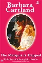 Book cover of 68. The Marquis Is Trapped by Barbara Cartland