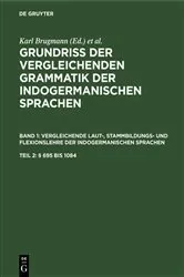 Book cover of (§ 695 bis 1084) by Karl Brugmann
