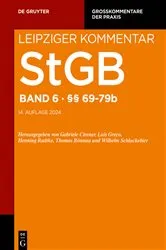 Book cover of §§ 69–79b (14th ed.) by Anette Greger