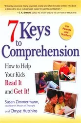 Book cover of 7 Keys to Comprehension by Susan Zimmermann