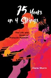 Book cover of 75 Years on 4 Strings by Hans Sturm