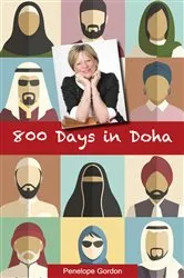 Book cover of 800 Days in Doha by Penelope Gordon
