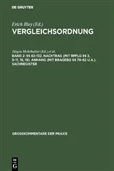 Book cover of §§ 82–132. Nachtrag (mit RpflG §§ 3, 5–11, 18, 19). Anhang (mit BRAGebO §§ 79–82 u.a.). Sachregister (3rd ed.) by Unknown