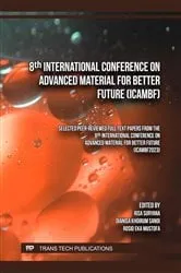 Book cover of 8th International Conference on Advanced Material for Better Future (ICAMBF) by Risa Suryana