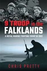 Book cover of 9 Troop in the Falklands by Chris Pretty