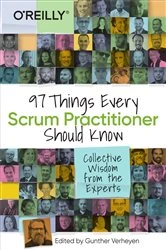 Book cover of 97 Things Every Scrum Practitioner Should Know by Gunther Verheyen