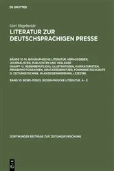 Book cover of 98385–110925. Biographische Literatur. A - E by Gert Hagelweide