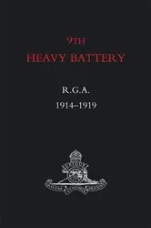 Book cover of 9th Heavy Battery R.G.A. by 9th Heavy Battery R.G.A.
