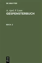 Book cover of A. Apel; F. Laun: Gespensterbuch. Bdch. 2 by A. Apel