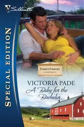 Book cover of A Baby for the Bachelor by Victoria Pade