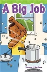 Book cover of A Big Job by Suzanne Barchers