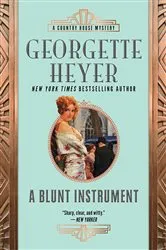 Book cover of A Blunt Instrument by Georgette Heyer