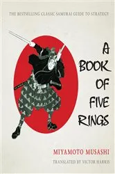 Book cover of A Book of Five Rings by Miyamoto Musashi