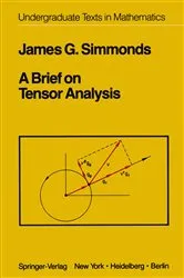 Book cover of A Brief on Tensor Analysis by J.G. Simmonds