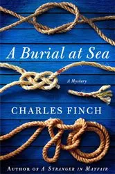 Book cover of A Burial at Sea by Charles Finch