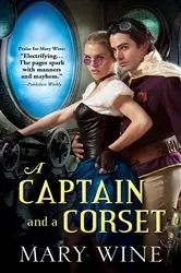Book cover of A Captain and a Corset by Unknown