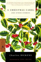 Book cover of A Christmas Carol and Other Stories by Charles Dickens