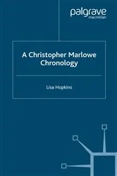 Book cover of A Christopher Marlowe Chronology by L. Hopkins