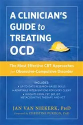 Book cover of A Clinician's Guide to Treating OCD by Jan van Niekerk