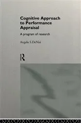 Book cover of A Cognitive Approach to Performance Appraisal by Angelo DeNisi