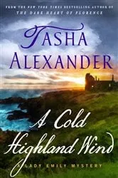 Book cover of A Cold Highland Wind by Tasha Alexander