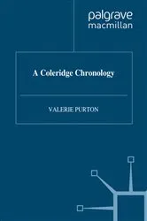 Book cover of A Coleridge Chronology by Valerie Purton