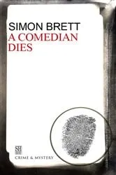 Book cover of A Comedian Dies by Simon Brett