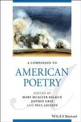 Book cover of A Companion to American Poetry by Mary McAleer Balkun