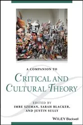 Book cover of A Companion to Critical and Cultural Theory by Imre Szeman