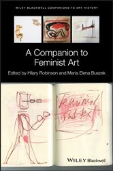 Book cover of A Companion to Feminist Art by Hilary Robinson