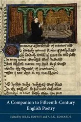 Book cover of A Companion to Fifteenth-Century English Poetry by Julia Boffey
