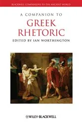 Book cover of A Companion to Greek Rhetoric by Ian Worthington