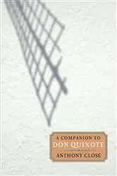 Book cover of A Companion to Don Quixote by Anthony Close