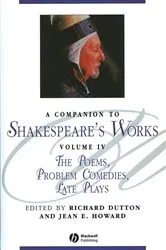 Book cover of A Companion to Shakespeare's Works, Volume IV by Richard Dutton