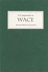 Book cover of A Companion to Wace by Francoise H M Le Saux