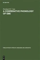 Book cover of A Comparative Phonology of Gbe by Unknown