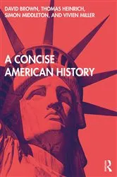 Book cover of A Concise American History by David Brown