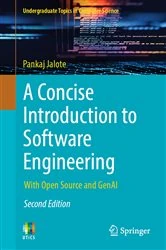 Book cover of A Concise Introduction to Software Engineering (2nd ed.) by Pankaj Jalote