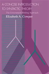 Book cover of A Concise Introduction to Syntactic Theory by Unknown