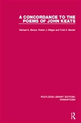 Book cover of A Concordance to the Poems of John Keats by Michael G. Becker
