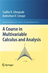 Book cover of A Course in Multivariable Calculus and Analysis by Sudhir R. Ghorpade