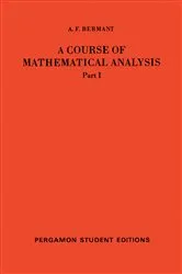 Book cover of A Course of Mathematical Analysis by Unknown
