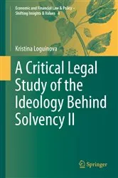 Book cover of A Critical Legal Study of the Ideology Behind Solvency II by Unknown